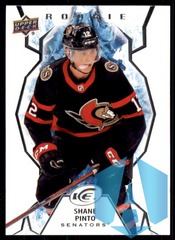 2021-22 UD Ice Rookies #142 Shane Pinto - Ottawa Senators